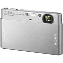 【中古】(良い)SONY デジタルカメラ Cyber-Shot(サイバーショット) T77 (1010万画素/光学x4/3.0型タッチパネル液晶) シルバー DSC-T77/S|詳細画像
