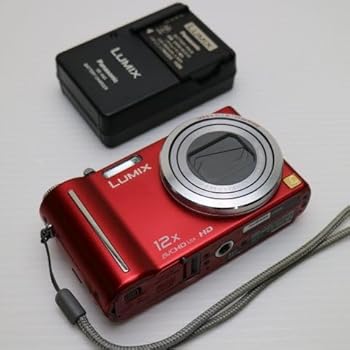 【中古】(良い)パナソニック デジタルカメラ LUMIX1010万画素 光学12倍ズーム(レッド)DMCTZ7R DMC-TZ7-R