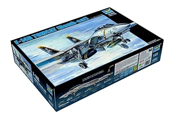 【中古】トランペッター 1/32 F-14B トムキャット ジョリー・ロジャース プラモデル