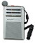 【中古】(良い)Panasonic FM/AM 2バンド通勤ラジオ シルバー RF-NA17RA-S