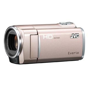 【中古】(良い)JVCケンウッド JVC 32GBフルハイビジョンメモリームービー ピンクゴールド GZ-HM670-N
