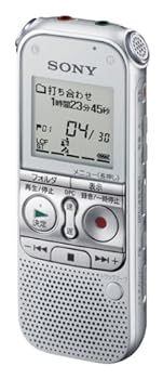 【中古】(良い)SONY ステレオICレコーダー 2GB AX412 シルバー ICD-AX412F/S
