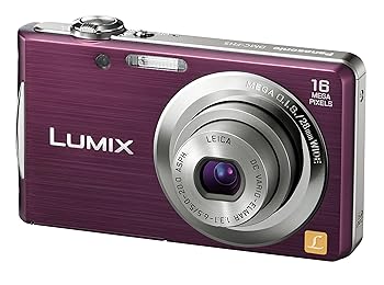 【中古】(良い)パナソニック デジタルカメラ LUMIX FH5 バイオレット DMC-FH5-V