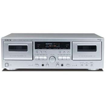 【中古】(良い)TEAC カセットデッキ ダブルオートリバース シルバー W-890R-S