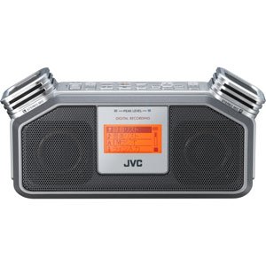 【中古】JVC RD-R1-H ポータブルデジタルレコーダー メタリックグレー