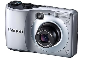 【中古】(良い)Canon デジタルカメラ PowerShot A1200 シルバー PSA1200(SL)