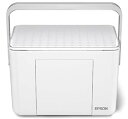 【中古】(良い)EPSON Colorio me コンパクトプリンター E-350W ホワイトモデル