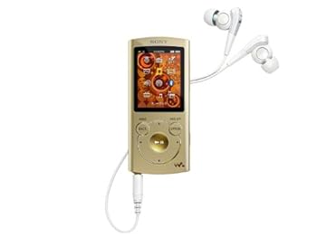 【中古】(良い)SONY ウォークマン Sシリーズ [メモリータイプ] 16GB ゴールド NW-S765/N