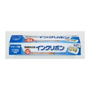 【中古】(良い)エルパ (ELPA) FAXインクリボン インクカートリッジ シャープ用 A4 33m+3m FIR-SR8