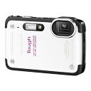 【中古】(良い)OLYMPUS デジタルカメラ TG-620 1200万画素 5m防水 裏面照射型CMOS 広角28mm ホワイト TG-620 WHT(2)