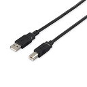 【中古】バッファロー iBUFFALO USB2.0ケーブル1.0m ブラック BSUAB210BK