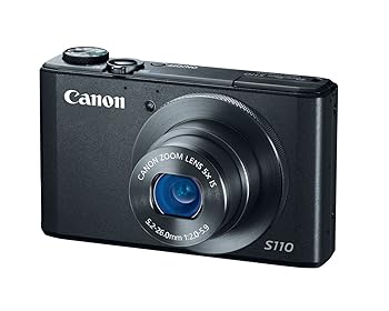【中古】Canon デジタルカメラ PowerShot S110 約1210万画素 F2.0 光学5倍ズーム ...