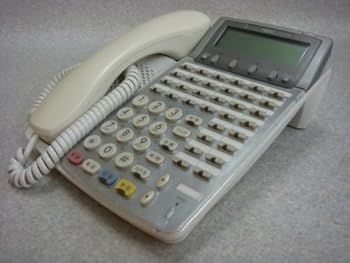 【中古】(良い)DTR-32D-1D(WH) NEC Aspire Dterm85 32ボタンカナ表示付TEL(WH) [オフィス用品] ビジネスフォン [オフィス用品](2)