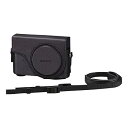 【中古】SONY デジタルカメラケース ジャケットケース Cyber-shot DSC-WX350/WX300用 ブラック LCJ-WD/B(2)