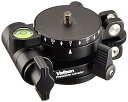【中古】ベルボン Velbon 三脚アクセサリー Precision Leveler レベリングユニット&パノラマヘッド 底面径53mm マグネシウム製 408...