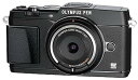 【中古】OLYMPUS ミラーレス一眼 PEN E-P5 ボディ(ボディキャップレンズ BCL-1580セット) ブラック E-P5 BODY BLK