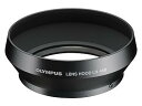 【中古】OLYMPUS マイクロフォーサーズ用 金属レンズフード ブラック LH-48B BLK