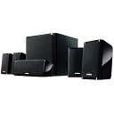 【中古】(良い)ヤマハ スピーカーパッケージ 5.1ch コンパクトスタイル ブラック NS-P40B