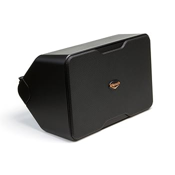 【中古】Klipsch CP-6 インドア/アウトドアスピーカー - ブラック (ペア)