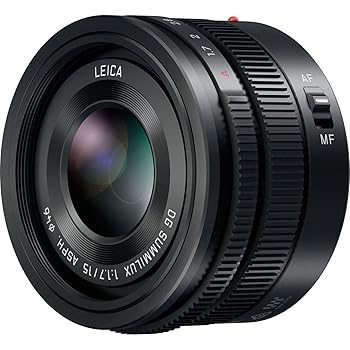 【中古】(良い)Panasonic LUMIX G Leica DG SUMMILUXレンズ 15mm F1.7 ASPH プロフェッショナル ミラー..