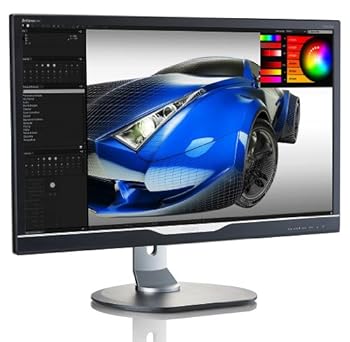 【中古】(良い)PHILIPS(ディスプレイ)28型 4K対応液晶ディスプレイ 5年間フル保証 288P6LJEB/11