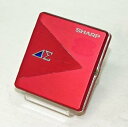 【中古】SHARP シャープ MD-SS503-R レッド ポータブルミニディスクプレーヤー MDLP対応 (ポータブルMDプレーヤー/MD再生専用機/MDウォ...