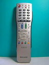 【中古】(良い)シャープ テレビリモコン GA661WJSA