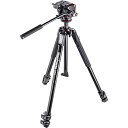 【中古】Manfrotto マンフロット カメラ 三脚 MK190X3-2W 190 Aluminum 3 Section Tripod Kit with MH...