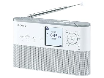 【中古】ソニー ポータブルラジオレコーダー 8GB FM/AM/ワイドFM対応 予約録音対応 語学学習機能搭載 ICZ-R250TV