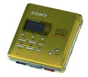 【中古】SONY ソニー MZ-R55 イルミネーションイエロー ポータブルMDレコーダー (MDLP非対応 / 録音/再生兼用機 / 録再 / MDウォークマン)