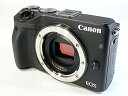【中古】(良い)Canon ミラーレス一眼カメラ EOS M3 ボディ(ブラック) EOSM3BK-BODY