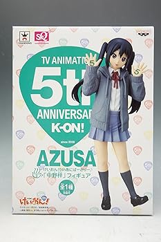 【中古】(良い)けいおん! 5thあにばーさりー♪ 中野梓 フィギュア けいおん! SQフィギュア アニメ プライズ バンプレスト