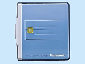 【中古】パナソニック ポータブルMDプレーヤー SJ-MJ35-A（ブルー）