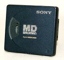 【中古】SONY ソニー MZ-E55 (ミッドナイトブルー) ポータブルMDプレーヤー MDLP非対応 (MD再生専用機/MDウォークマン)