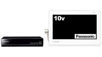 【中古】(良い)パナソニック 10v型 液晶 テレビ プライベート・ビエラ UN-10T5-W HDDレコーダー付 2015..