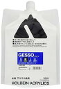 【中古】ホルベイン アクリリックメディウム AM502 2000ml ジェッソ M 〈白色地塗り材 標準粒子タイプ〉 14502