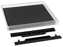 【中古】東洋リビング 防湿庫オプション 引出棚 L クリアー(レール:ブラック) OP-AD-D(L)-BK