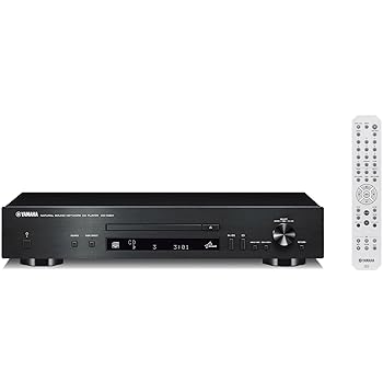 【中古】ヤマハ ネットワークCDプレーヤー 192kHz/24bit ハイレゾ音源対応 ブラック CD-N301(B)