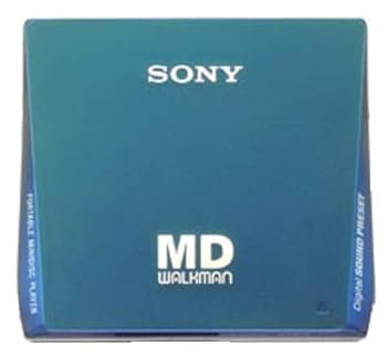 【中古】SONY　ポータブルMDプレーヤー　MZ-E75グリーン