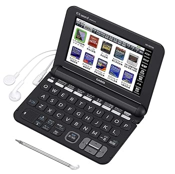 【中古】(良い)カシオ 電子辞書 エクスワード ビジネスモデル XD-K8700BK ブラック コンテンツ180(3)