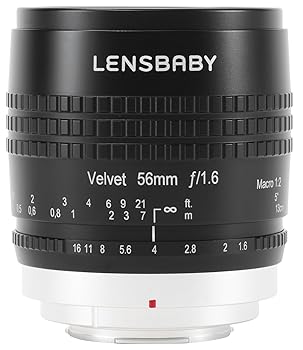 【中古】(良い)Lensbaby ソフトレンズ Velvet 56 56mm F1.6 ソニー αEマウント ブラック フルサイズ対応 860052