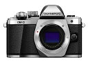 【中古】(良い)OLYMPUS ミラーレス一眼 OM-D E-M10 MarkII ボディー シルバー