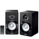 【中古】ヤマハ ネットワーク・パワードスピーカー アンプ内蔵/USB DAC/Wi-Fi/Bluetooth/ハイレゾ音源対応 (左右1組) ブラック NX-N500(B)