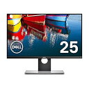 【中古】Dell ディスプレイ モニター UP2516D 25インチ/WQHD/IPS非光沢/6ms/DPx2(MST),HDMI/AdobeRGB100%/USBハブ/フレームレス