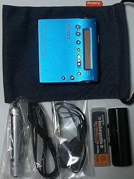 【中古】SONY ソニー MZ-R900（L） ブルー ポータブルMDプレーヤー MDLP対応 （MD録音再生兼用機/MDウォークマン/レコーダー）