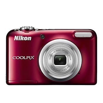 【中古】(良い)Nikon デジタルカメラ COOLPIX A10 レッド 光学5倍ズーム 1614万画素 乾電池タイプ A10RD
