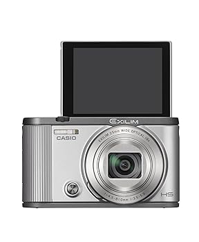 ドリエム楽天市場店の【中古】CASIO デジタルカメラ EXILIM EX-ZR1700SR 自分撮りチルト液晶 オートトランスファー機能 Wi-Fi/Bluetooth搭載 シルバー|詳細画像