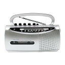 【中古】(良い)WINTECH コンパクトラジカセ(FMワイドバンド対応) シルバー SCT-M200S