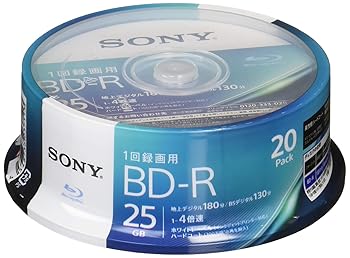 【中古】(良い)ソニー ブルーレイディスク BD-R 25GB (1枚あたり地デジ約3時間) 1回録画用 20枚入り 4倍速ダビング対応 ケース無し 20BNR1VJPP4 【中古】(良い)ソニー ブルーレイディスク BD-R 25GB (1枚あたり地デジ約3時間) 1回録画用 20枚入り 4倍速ダビング対応 ケース無し 20BNR1VJPP4