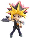 【中古】(良い)コトブキヤ キューポッシュ 遊戯王 デュエルモンスターズ 闇遊戯 ノンスケール PVC製 塗装済み可動フィギュア(3)